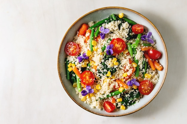 Cuscús con verduras