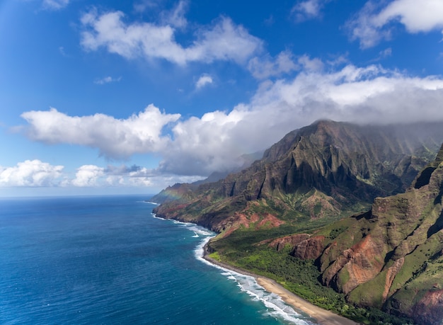 Foto custo na pali, hi, eua