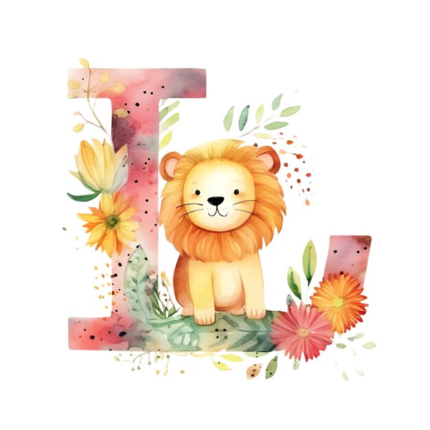 Cute Animal Alphabet Sublimation ClipartAnimal Alphabet PNGAlphabet Clipart PNG Transparente (em inglês)