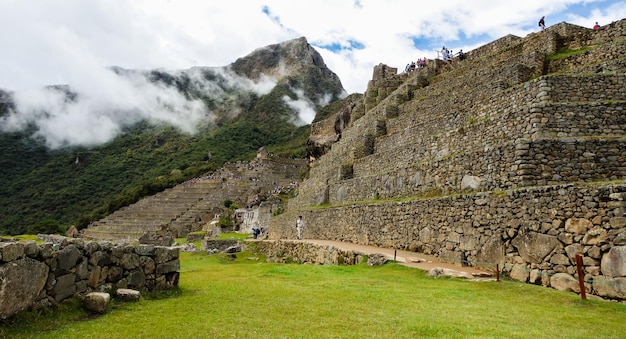 Cuzco, Perú. el antiguo pueblo inca de machu picchu