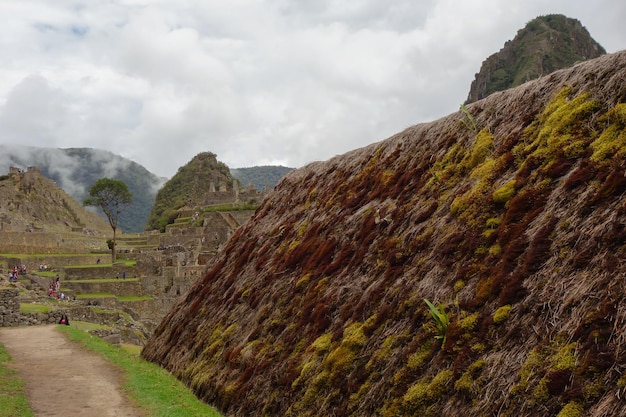 Cuzco, Perú. el antiguo pueblo inca de machu picchu