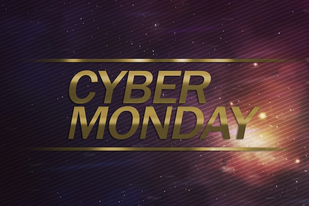 Cyber Monday Geschäftskonzept