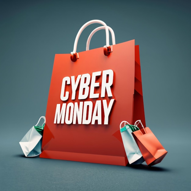 Cyber Monday-Shopping-Stil