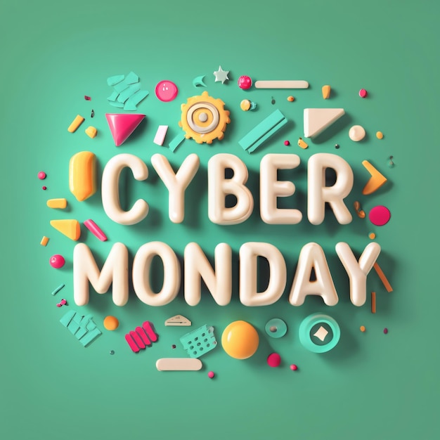 Cyber Monday-Shopping-Stil