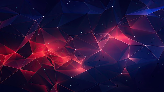 Cyber-Polygon-Hintergrund