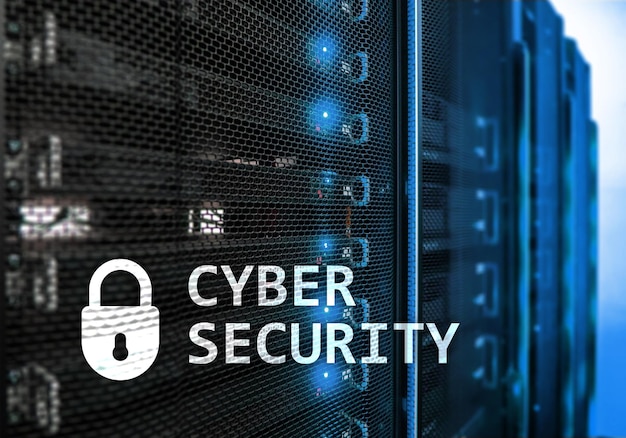 Cyber-Sicherheit Datenschutz Informationen Datenschutz Internet- und Technologiekonzept