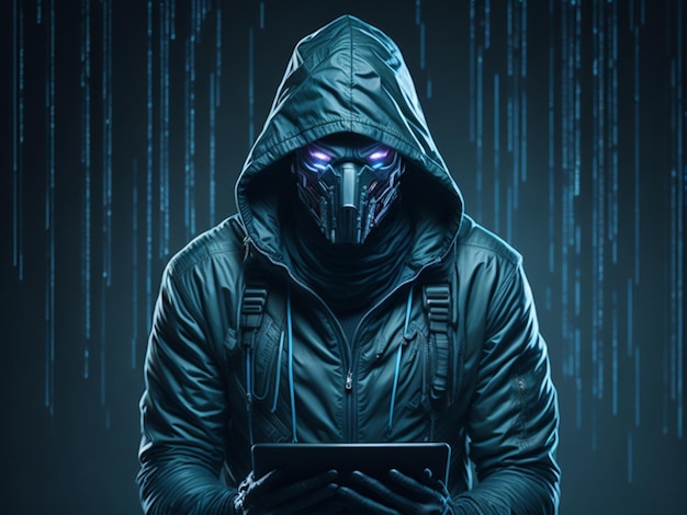 Cyber-Sicherheits-Hacker