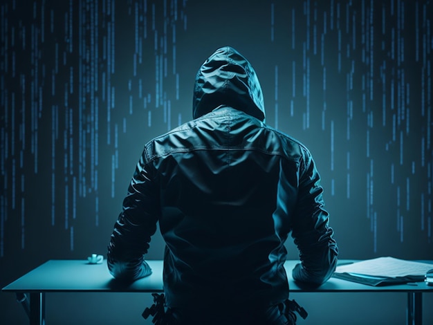 Cyber-Sicherheits-Hacker