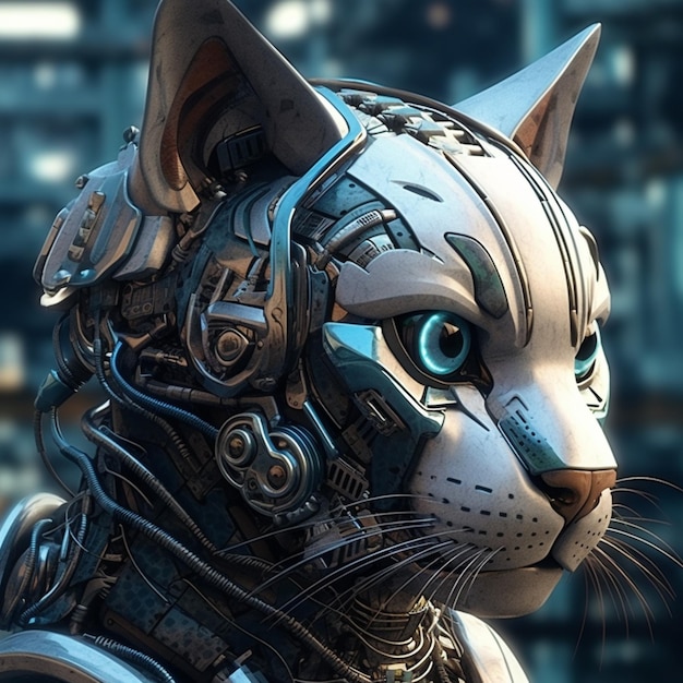 Cyberkatze Generative KI