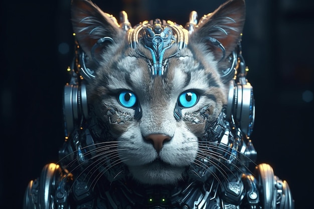 Cyberkatze Generative KI