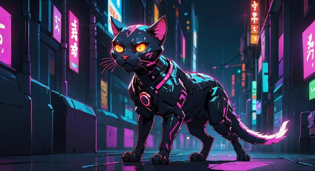 Cyberkatzenjäger in der Stadt