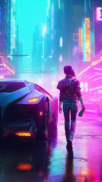 Cyberpunk 2077-Poster zum Film Cyberpunk 2077