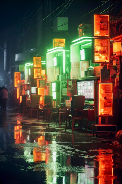 Cyberpunk Tokyo: un vistazo al futuro de la IA generativa de las calles de la ciudad