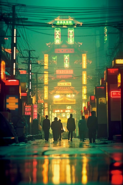 Cyberpunk Tokyo: un vistazo al futuro de la IA generativa de las calles de la ciudad