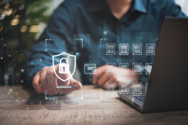 Cybersicherheit Datensicherheit und Datenzugriff müssen zuerst anerkannt werden Sichere Internetverbindung