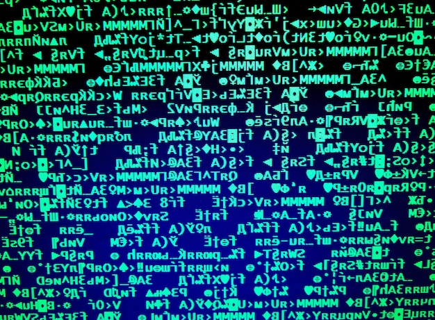 Foto cyberspace-datenmatrix-hintergrund hd