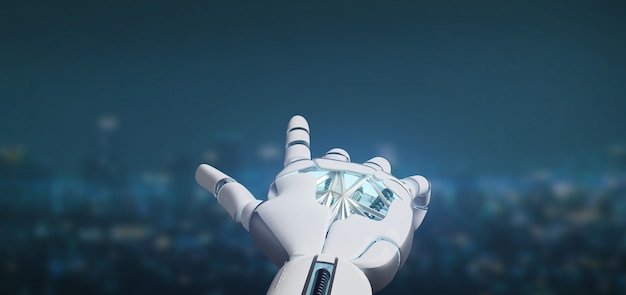 Cyborg Roboterhand oncity