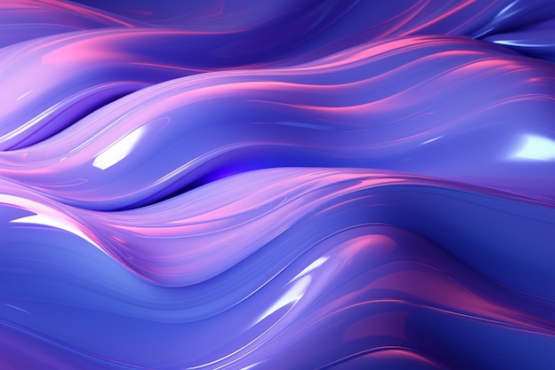 d onda fluida dinâmica colorida fundo abstrato