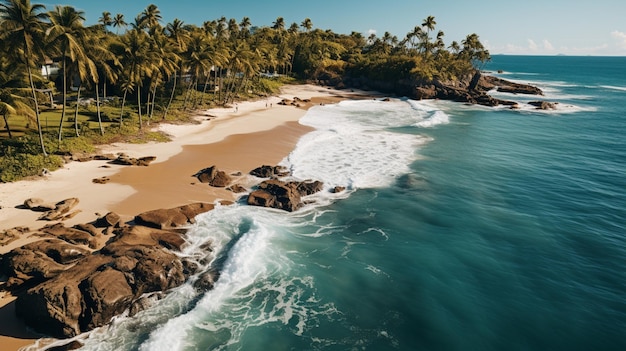 da praia do verão