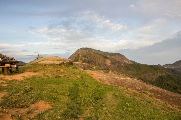 Da trilha da pedra da tartaruga em teresópolis