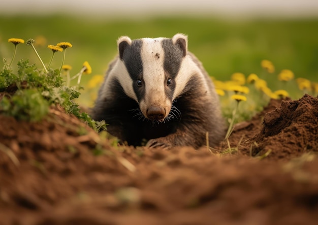 Dachse sind kurzbeinige Allesfresser aus der Familie der Mustelidae