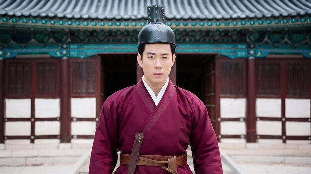 Foto dae jang geum park oder koreanisches historisches drama in südkorea