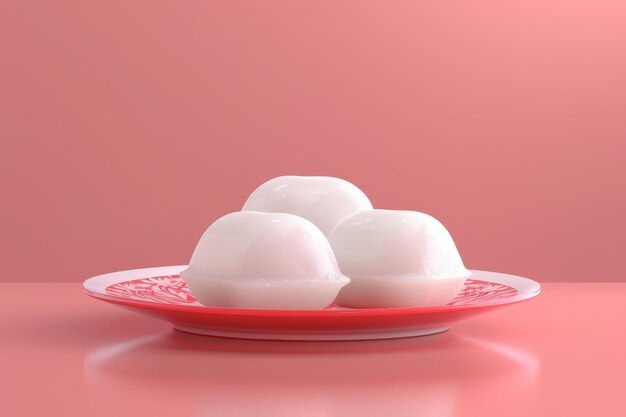 Foto daifuku mochi em fundo