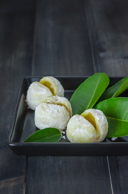 Daifuku Mochi postre japonés