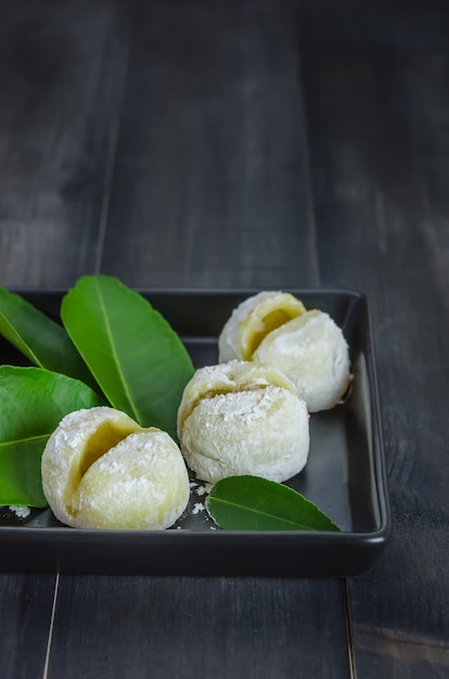 Daifuku mochi sobremesa japonesa