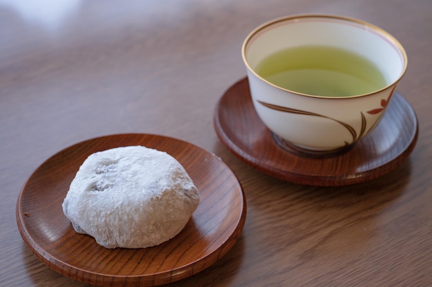 Daifuku und Tee