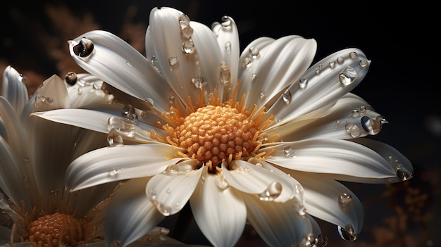 Daisy Gerbera HD 8K papel de pared Imagen fotográfica de stock