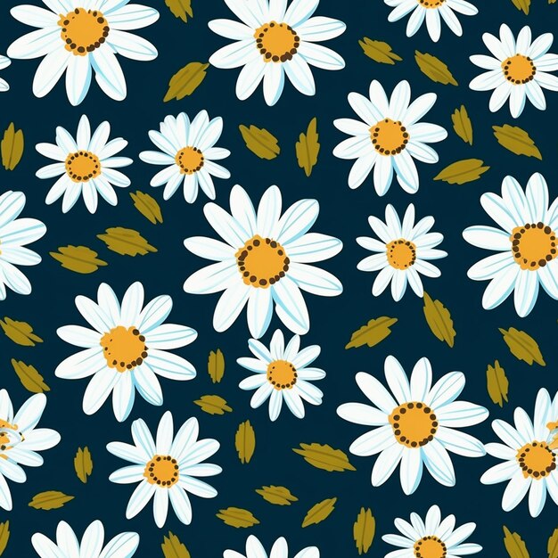 Foto daisy serenity patrão floral mágico