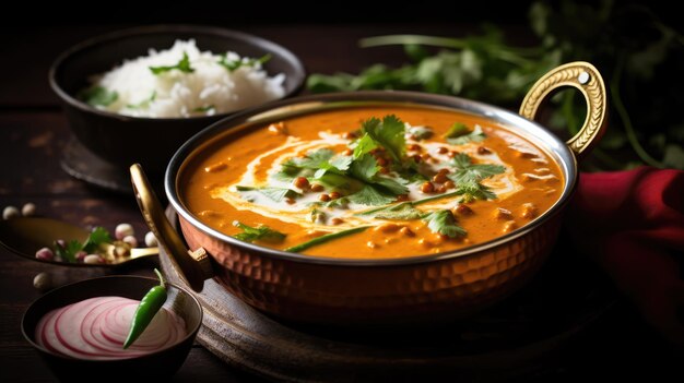 Dal makhani ist ein Gericht aus der Region Punjab.