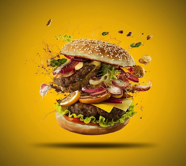 Dalicious Barger com comidas picantes