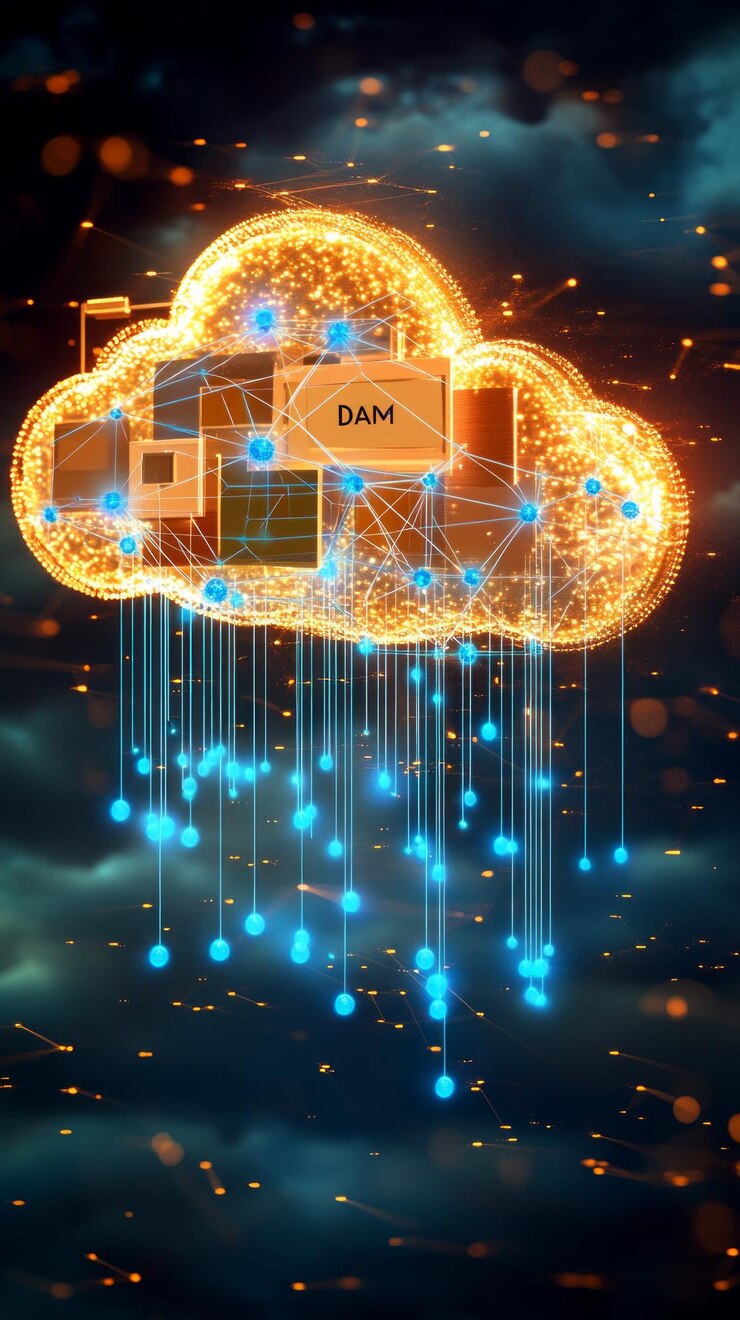 Foto el dam de gestión de activos digitales asset cloud nexus