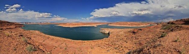 Damm am Colorado River in Arizona Paige USA