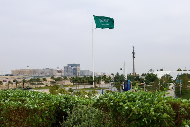 Foto dammam arabia saudita 17 de febrero de 2024 el centro del rey abdulaziz para la cultura mundial ksa ithra