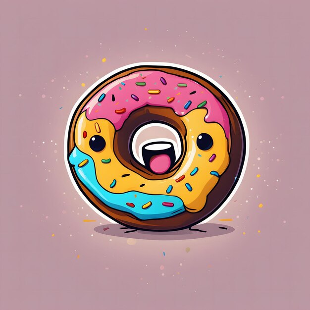 Foto dança do donut