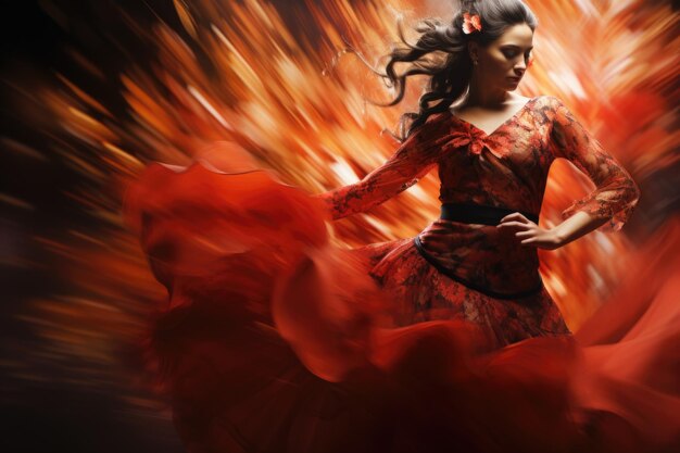 Dança do flamenco