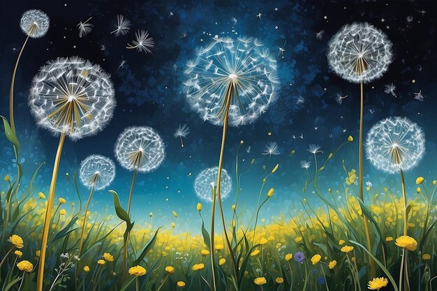 Dandelion Traumlandschaft