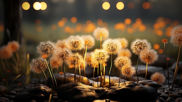 Dandelions Phone Wallpaper Serene Pro Design em 4K