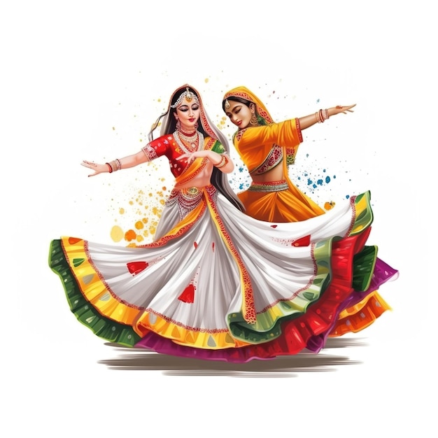 Dandiya-Nachtfeier auf Navratri