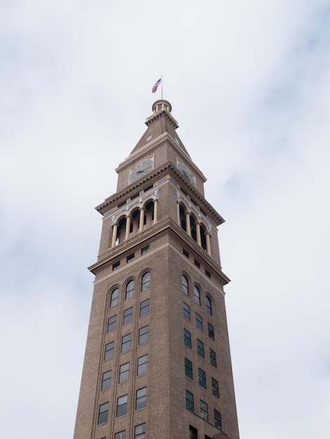 La Daniels & Fisher Tower es uno de los hitos del horizonte de Denver.