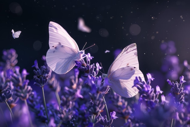 La danza del crepúsculo de las mariposas