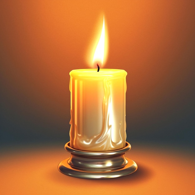 Darstellung einer Kerze