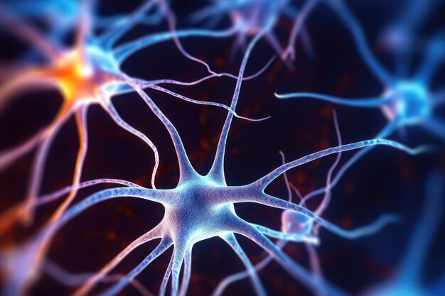 Darstellung Neurotransmitter Nervensystem