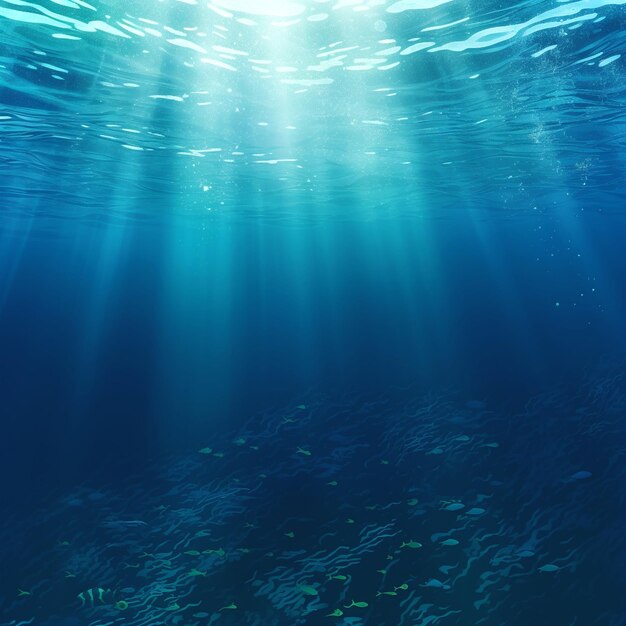 Darstellung von Unterwasser