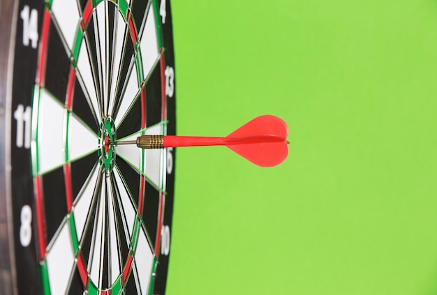 Foto darts in der tafel