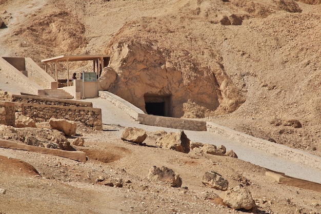 Das alte Friedhofstal der Königinnen in Luxor, Ägypten