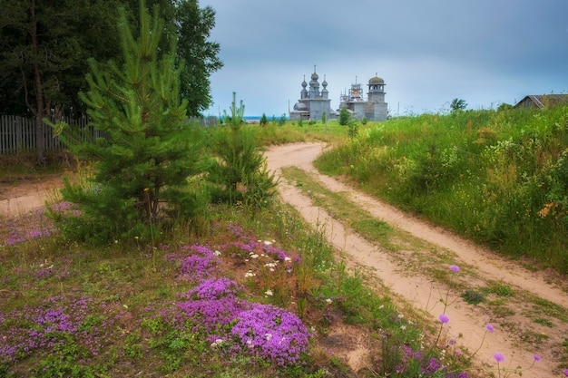 Das alte pommersche Dorf Vorzogory in der Region Archangelsk I